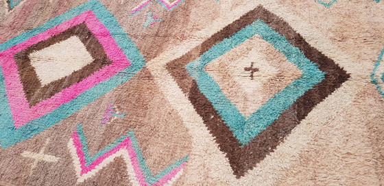 Image 1 of Handgeknoopt Berber kleed wol 335x167cm