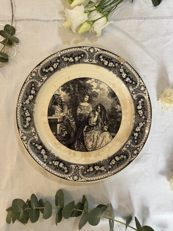 Image 1 of Piatto vintage Sarreguemines