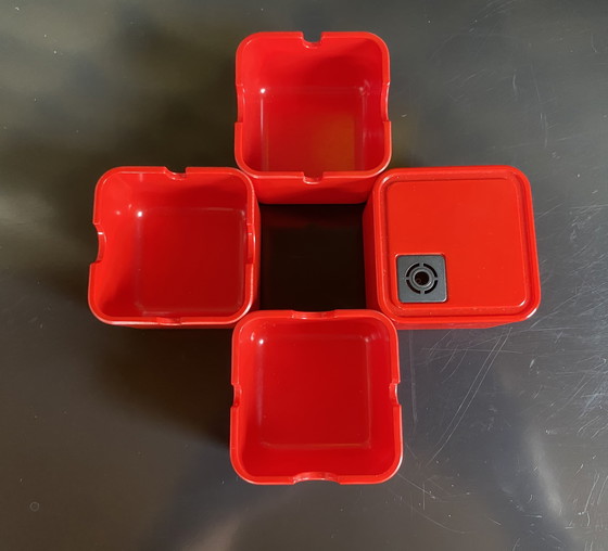 Image 1 of Consul Quadro set da fumo accendino posacenere vintage anni '70 space age