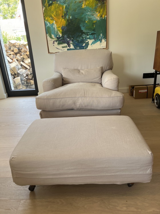 De Padova Raffles: 2 sillones y 1 puf – Cotton, Textile (photo 2 of 4)