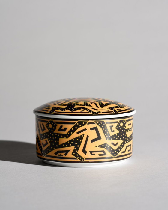 Image 1 of Rosenthal Yang Reiseimpressionen Nr. 4 Out of Africa Porzellan Sammlerbox B