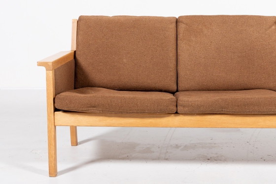 Image 1 of Mid-Century Hans Wegner bankmodel GE55 van Getama