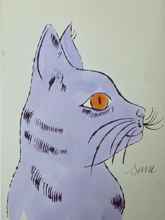 After Andy Warhol, Sam, 1980s, Lithograph – Lithographs & prints, Paper (photo 5 of 10)