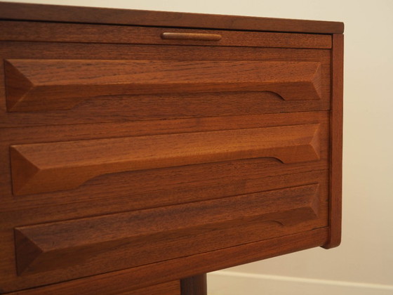 Credenza danese in teak con ripiani estraibili e cassetti, anni '70 – Credenze, Wood (photo 18 of 18)