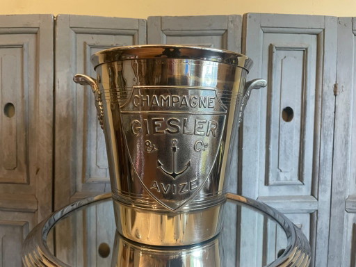 Champagnekoeler Wijnkoeler Art Deco 1930 Giesler Avize Frans