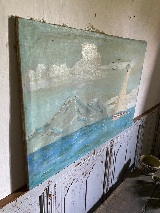 Peinture naïve – Peintures et dessins, Toile (photo 3 of 8)
