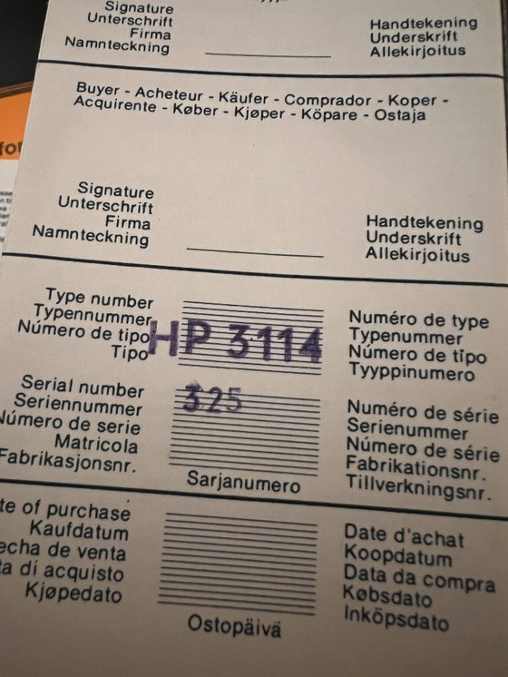 Image 1 of Lampada IR/UV Philips Ultraphil Special HP3114