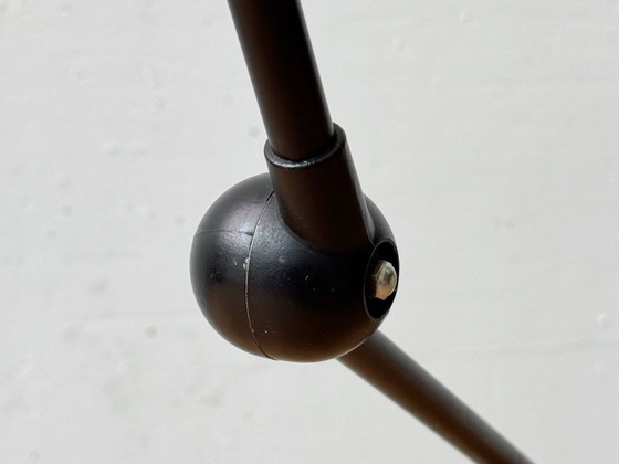 Image 1 of Three-arm clamp lamp by Jean-Louis Domecq for Jieldé, 1950s design