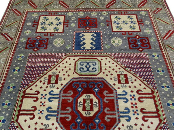 Image 1 of Kazak - 300 x 205 cm - Handgeknoopt vloerkleed