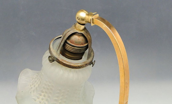 20th Century Glass And Metal Table Lamp, Austria-Hungary, 1890s (photo 14 of 19)