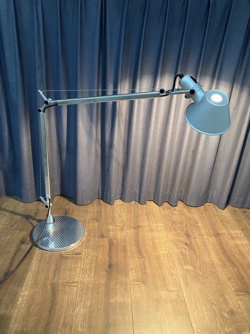 Artemide Tolomeo Design Chrom Tischlampe Architekt Lampe