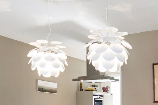 2x Marset Discocó 53cm Blanc