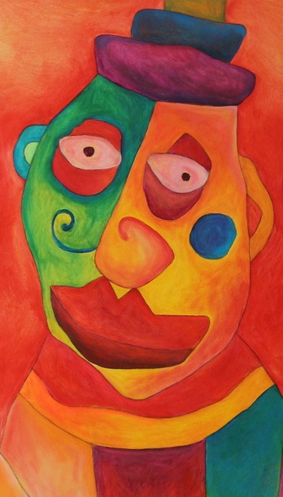 Image 1 of Paul Megens painting from 2007 'the Swiss navy'