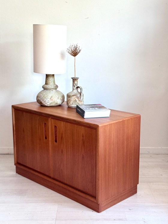 Buffet bas danois vintage Mid-century années 60 teck – Bois (photo 5 of 10)