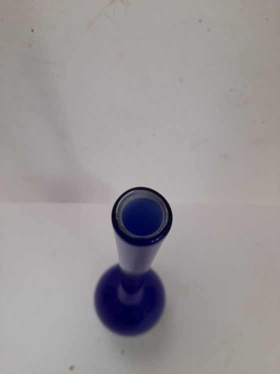 Vaso soliflore in opalina blu reale, Vasi (foto 3 di 5)