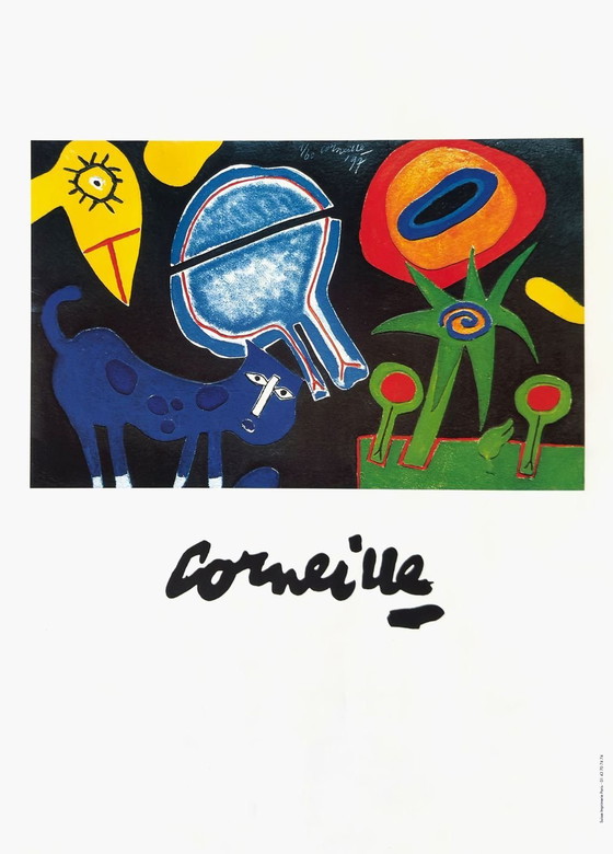 Image 1 of Guillaume CORNEILLE Expo 95 – Art Multi Poster 1995