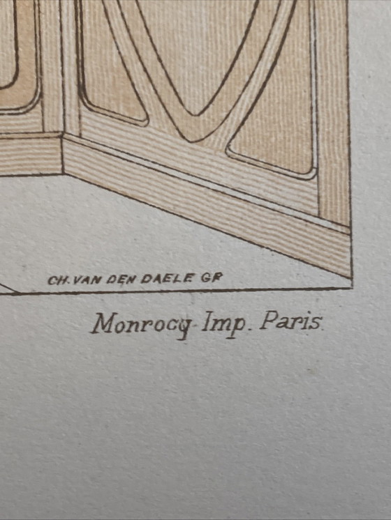 Image 1 of 20 auténticos diseños de carpintería Art Nouveau