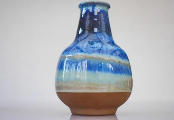 Image 1 of Mid-century modern art pottery vases by Michael Andersen, 1960s, set of 4
