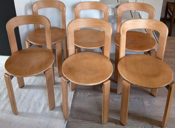 Image 1 of 6x Bruno Rey Kusch & Co chair