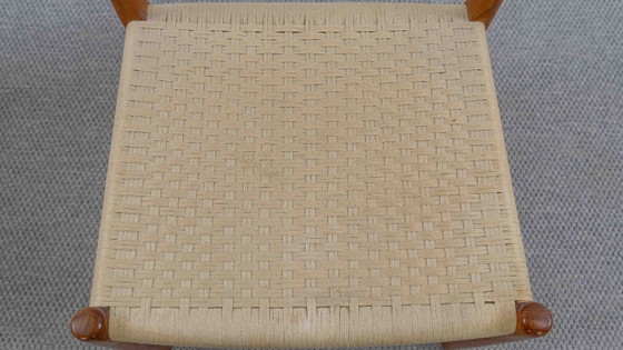 Image 1 of SET VAN 4 THEESTOELEN, MODEL 83 VAN NIELS O. MÖLLER, DENEMARK