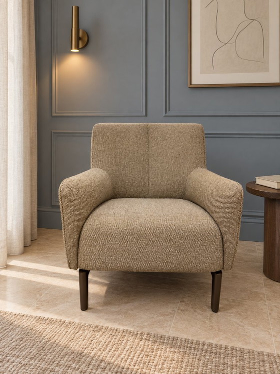 NEW Leolux Evidence Santosa Armchair + WARRANTY, Other, Textile, Beige, Modern (photo 2 of 9)
