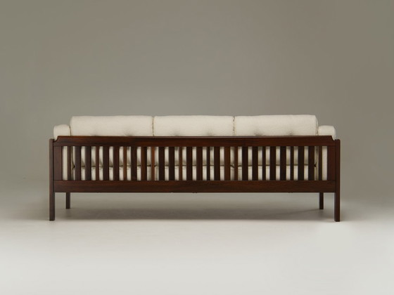 Monte Carlo 3-Seater Sofa in White Bouclé - Ingvar Stockum – 3-5 seaters, Textile (photo 2 of 9)