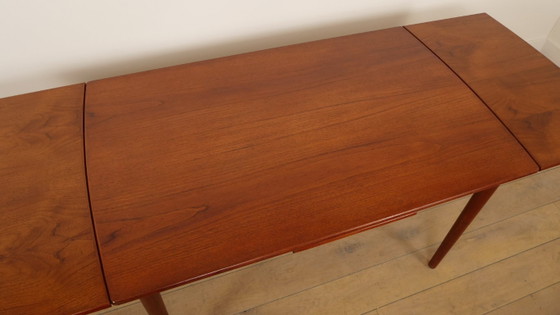 Image 1 of Table de salle à manger vintage | Extensible | Teck | Modèle bateau