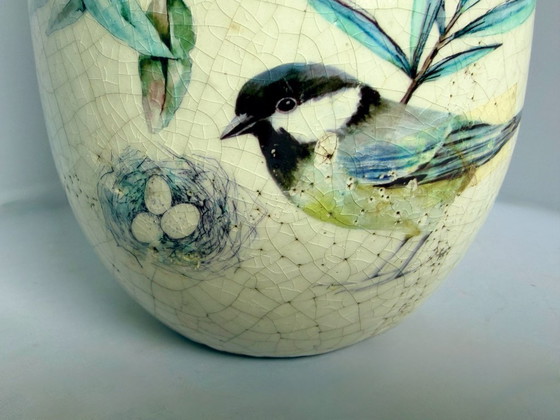 Vaas met broedse koolmezen – Vazen, Ceramic (photo 7 of 9)
