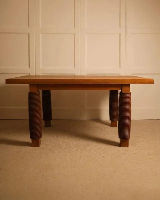 Tavolo in legno scultoreo – Tavoli da pranzo, Wood, Mid Century Modern (photo 9 of 9)