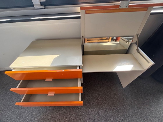 Image 1 of Tocador Naranja, años 70