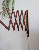 Vintage Danish scissor lamp, wall lamp