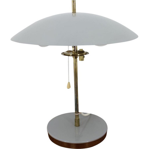 Lámpara de mesa de mediados de siglo, década de 1970