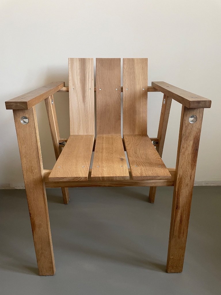 2 sedie Piet Hein Eek