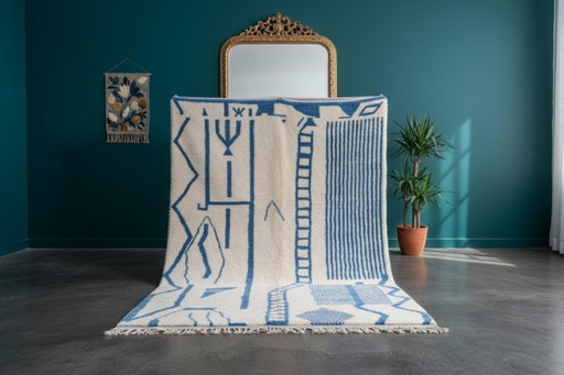 Tapis berbère en laine authentique 300cmx200cm