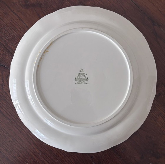 Image 1 of Decoratief bord Ø 35 cm Italiaans keramiekbedrijf Laveno