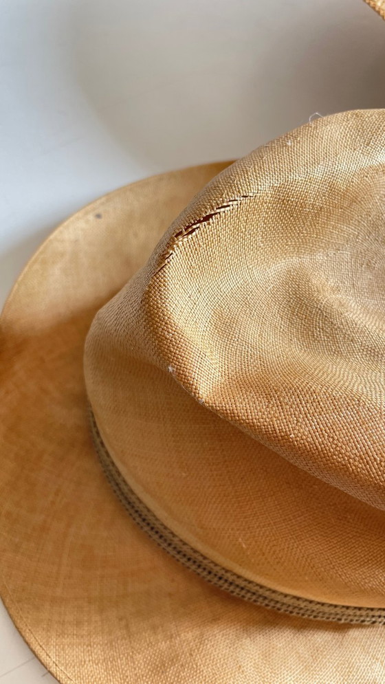 Image 1 of Déco CHAPEAUX de Paille Vintage