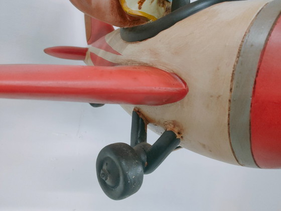 Image 1 of Payaso Jun Asilo en un avión decorado (pieza de colección)