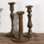 Antique candleholders (c.1920). Set of three #10 – Candle holders (photo 10 of 18)