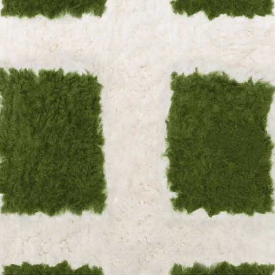 Tapis moderne à motif à carreaux en laine 2COLOUR 250CMX150CM – Wool (photo 6 of 8)