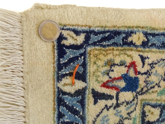 Image 1 of Tapis persan XXL Nain en soie - 495 x 337 cm - Noué à la main