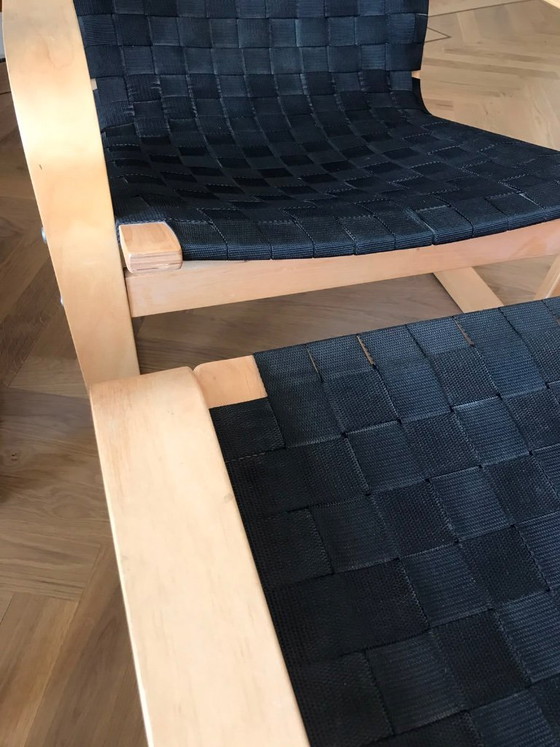Image 1 of Noboru Nakamura, Limited Alvar Aalto tribute, fauteuil met voetensteun "Poäng", IKEA, 1999