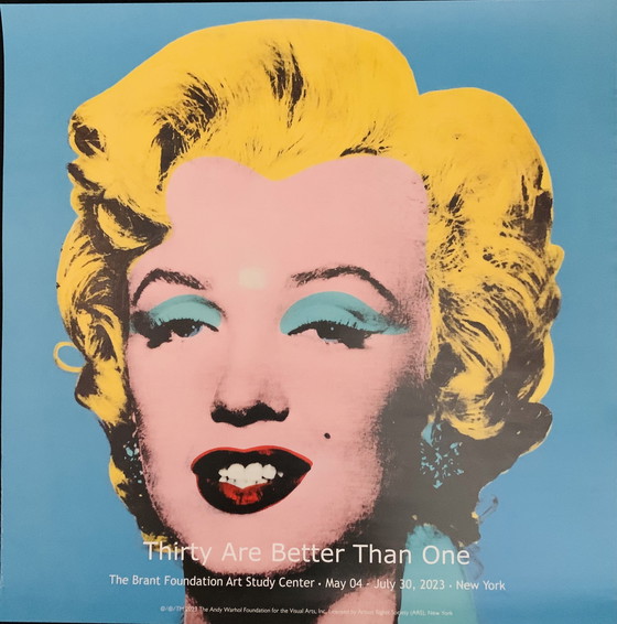 Image 1 of Andy Warhol, Gesigneerd Met Registratie In Impressum Copyright 'De Andy Warhol Foundation For The Visual Arts, Inc.' Offsetlitho