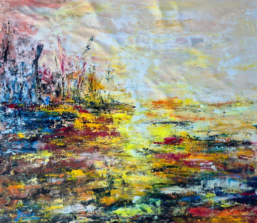 Landscape – schilderijen tekeningen, Canvas (photo 2 of 15)