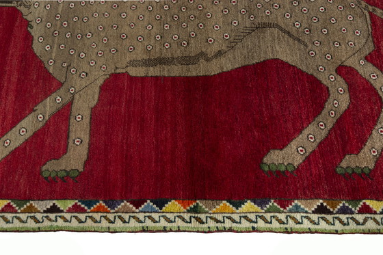 Image 1 of Gabbeh - Perserteppich 162 x 109 cm - Tiger