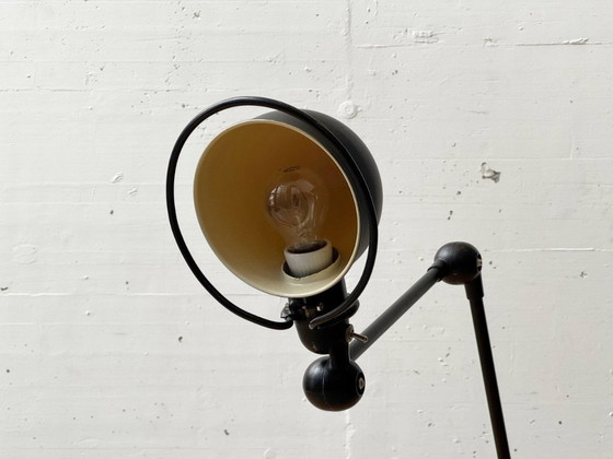 Image 1 of Three-arm clamp lamp by Jean-Louis Domecq for Jieldé, 1950s design