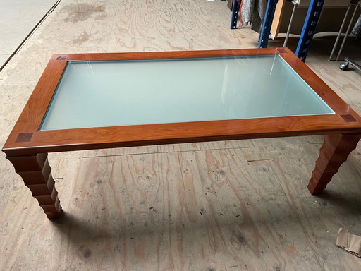 Beautiful coffee table giorgetti with satin smooth