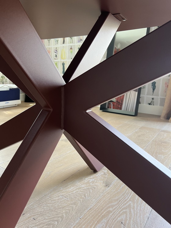 Eettafel Table Du Sud Z.G.A.N. – Metal, Wood (photo 7 of 8)