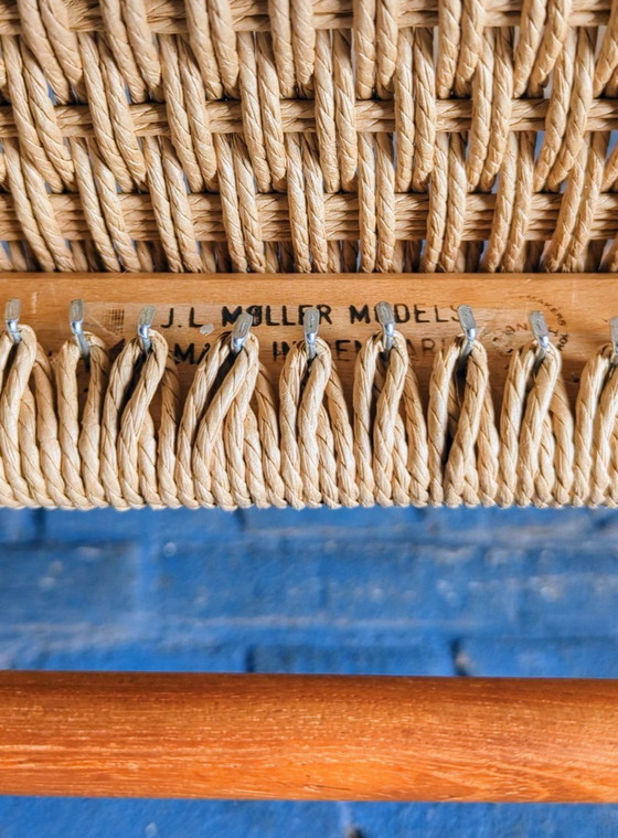 Image 1 of Midcentury Danish armchair - model 56 - J.L. Møllers møbelfabrik