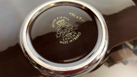 Image 1 of Longwy Flower Platter van VALENTI