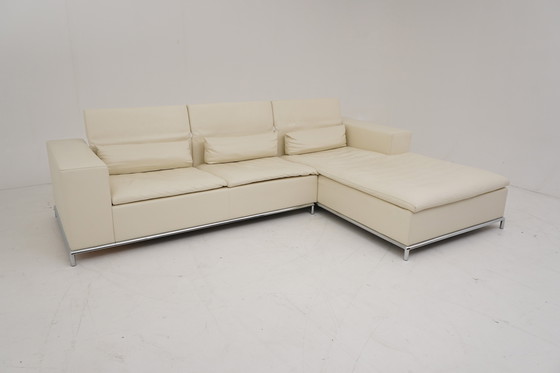 Image 1 of Divano angolare De Sede DS 7 in pelle beige